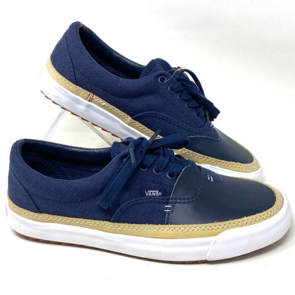 💖MEGA SALE💖VANS Slip Vamp Era Overply Women  Blue Genuine   VN0A4TZXX95